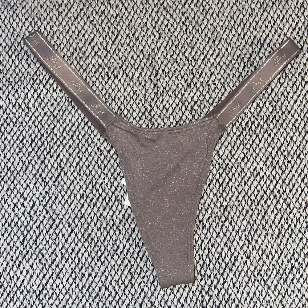 Victoria secret Glittery Gray Panties